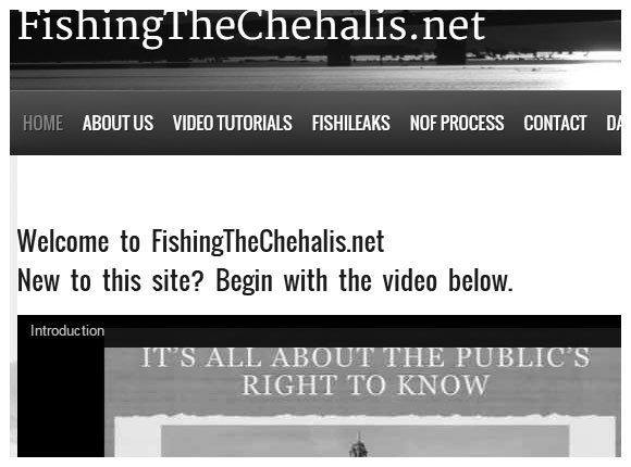 Fishing the Chehalis